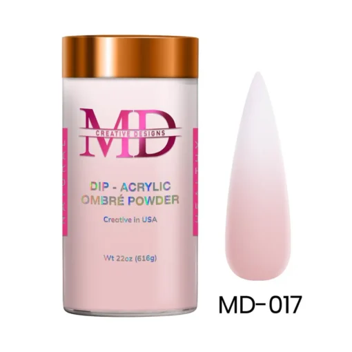 MD 2in1 #017 22oz Acrylic and Dip Powder